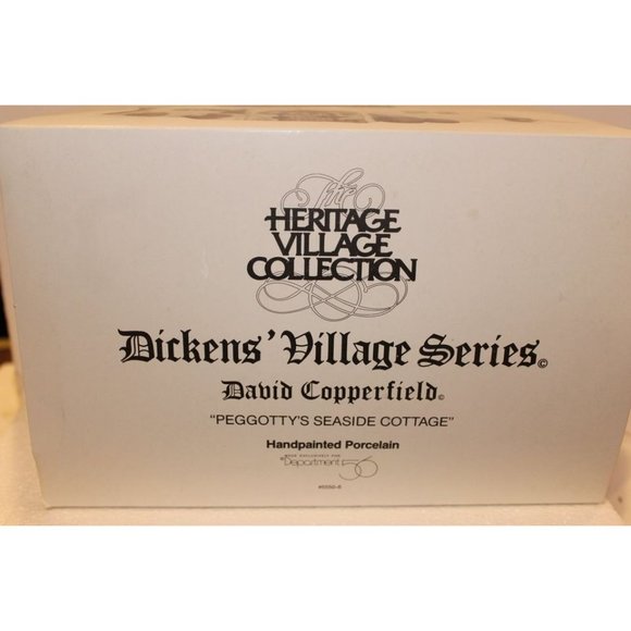 Dept 56 Dickens Village - Peggotty's Seaside Cottage - Picture 6 of 6